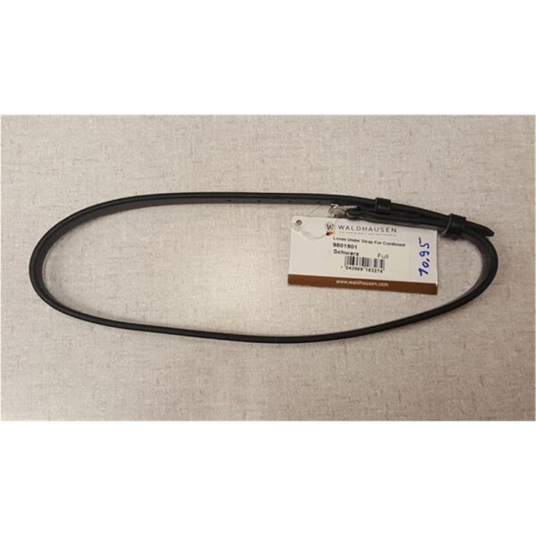 Waldhausen S-Line Sperrriemen für Reithalfter | Schwarz | 71 cm