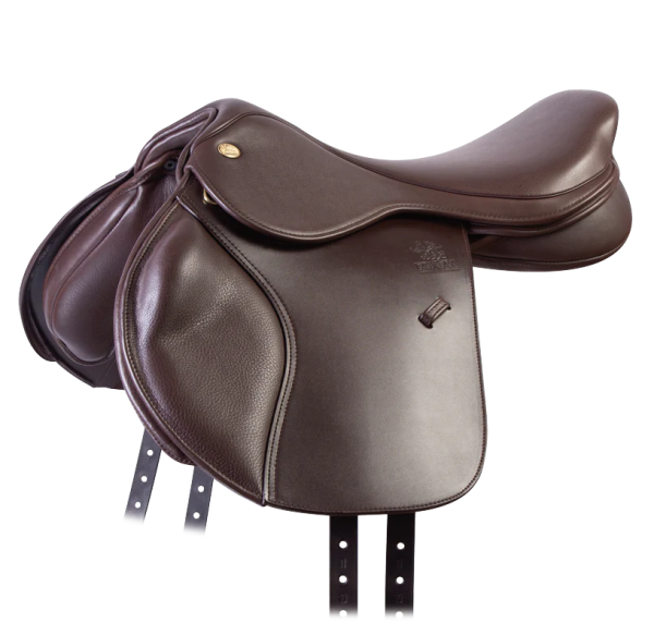 Fairfax Classic Petite Monoflap XC – Vielseitigkeits- & Springsattel für Ponys und kleine Erwachsene
