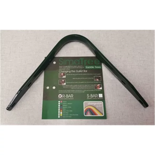 SimaTree R = Regular-Bar-Kopfeisen Klassifiziert 72, lose. Kopfeisenweite: Narrow / Medium (Grün), Winkelung: 72 Grad