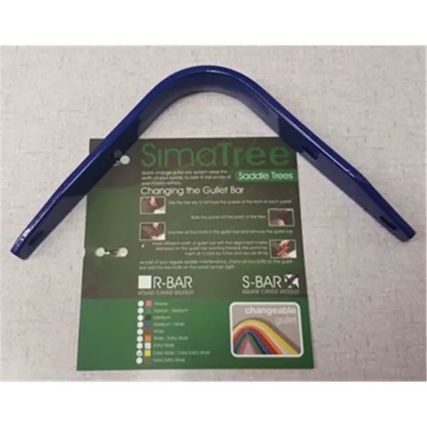 SimaTree S = Short-Bar-Kopfeisen Klassifiziert 86, lose. Kopfeisenweite: Medium / Wide (Blau), Winkelung: 86 Grad