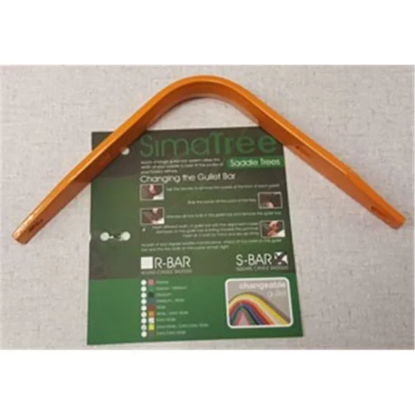 SimaTree S = Short-Bar-Kopfeisen Klassifiziert 92, lose. Kopfeisenweite: Wide / Extra Wide (Orange), Winkelung: 92 Grad