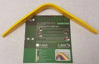 SimaTree S = Short-Bar-Kopfeisen Klassifiziert 107, lose. Kopfeisenweite: Extra Wide / Extra Extra Wide (Gelb), Winkelung: 107 Grad