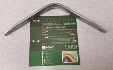 SimaTree S = Short-Bar-Kopfeisen Klassifiziert 111, lose. Kopfeisenweite: Extra Extra Wide (Silbern), Winkelung: 111 Grad
