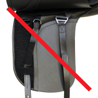 Kent & Masters S-Serie Dressur – Standard Wither, veränderbare Pauschen