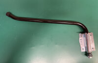 Sattelhalter schwenkbar – Metall, schwarz, 44 cm